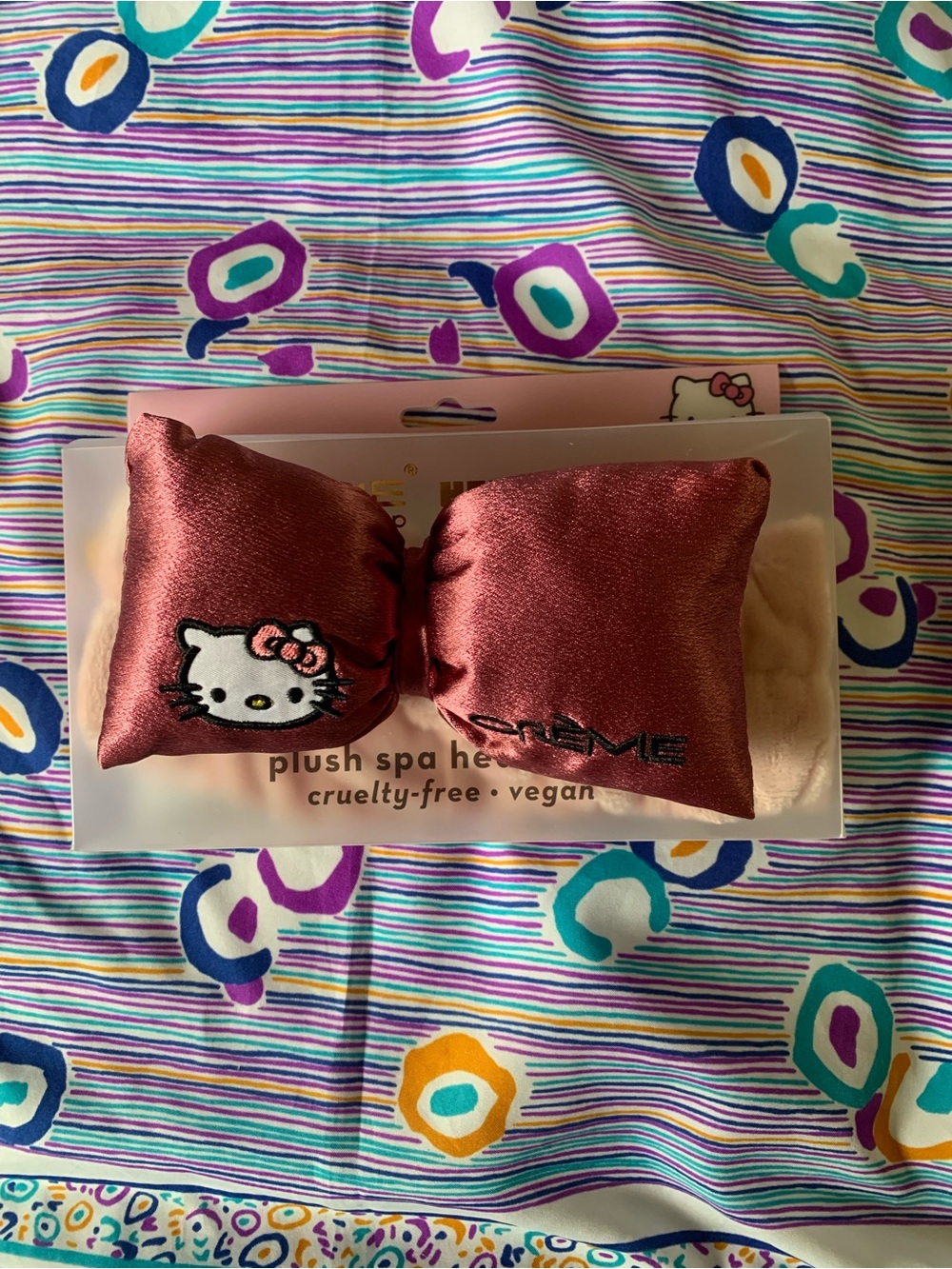 The crème shop hello kitty plush spa headband